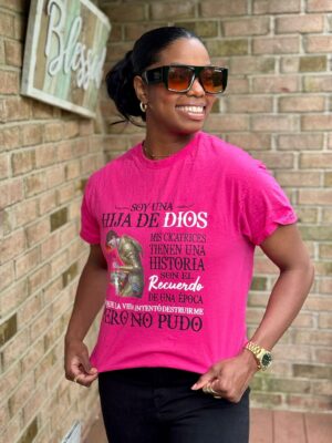 Camiseta Color Rosado Fushia